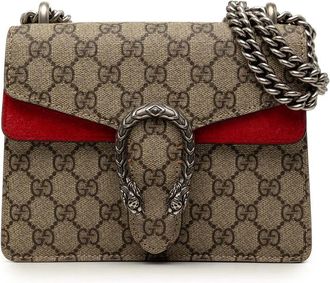 Gucci Pre-owned Gucci Small GG Supreme Dionysus Crossbody Ladies K5TZX426X4W8YT93