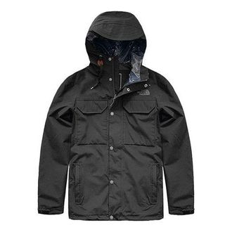 The North Face Dryvent Down Puffer Hood Jacket Black NF0A497F-JK3