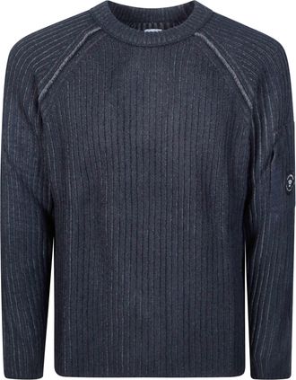 C.P. Company Fleece Knit Crewneck Sweater