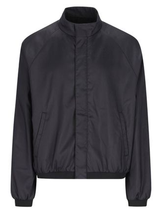 Gucci Black Mock Collar Jacket