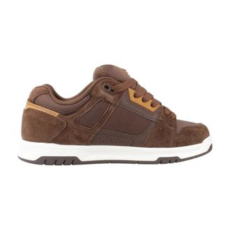DC Stag Low Top Shoe - Heren - Sneakers - Bruin - 41 EU - Leer - Schoenen