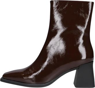 Vagabond Hedda Enkellaarzen - Dames - Schoenen - Bruin - Maat: 37 EU Leer