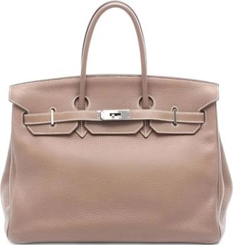 Hermès 2006 Birkin 35 Clemence leather tote bag - Brown