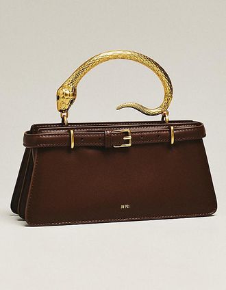 JW PEI Elena Snake Top Handle Bag