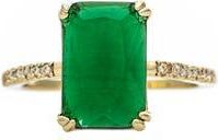 Rivka Friedman Cubic Zicornia Ring in Emerald at Nordstrom Rack, Size 7
