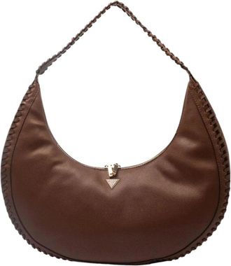 Guess Tassen, Dames, Bruin, ONE Size, Petra Hobo