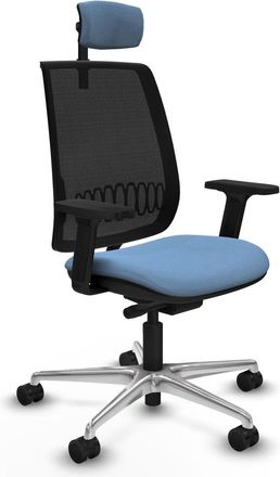 Piqueras y Crespo Sedia Ergonomica Piqueras Y Crespo Alares Nero Schiuma Iniettata