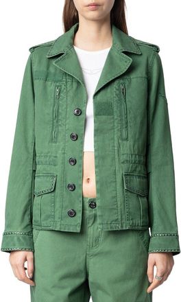 Zadig&Voltaire Klimi Studs Jacket