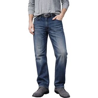 Fidelity Denim 50-11 Relaxed Fit Jeans in Joshua Blue at Nordstrom, Size 40