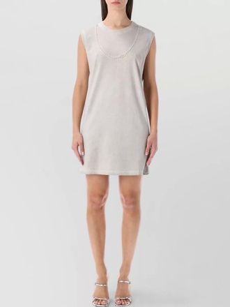 Diesel modern cotton sleeveless t-shirt dress