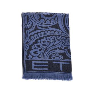 Etro Jacquard wool-blend scarf Man One Size