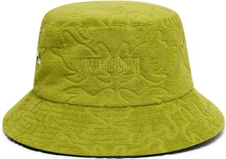 Vilebrequin Terry Bucket Hat Turtle Jacquard - unisex - Hoeden - Groen - S/M - Katoen - Accessoires