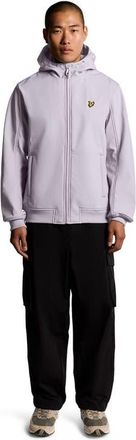 Lyle & Scott Fleece Back Softshell Jacket in Ash Lilac at Nordstrom, Size Xx-Large
