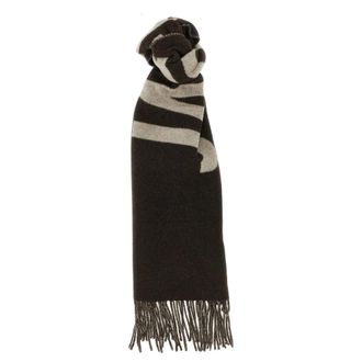 Jacquemus Le Carro gestreepte sjaal van wolmix - Dames - Accessoires - Bruin - Maat: ONE Size Wol