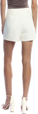 LBLC The Label Milan High Waist Short in Ivory at Nordstrom, Size X-Small
