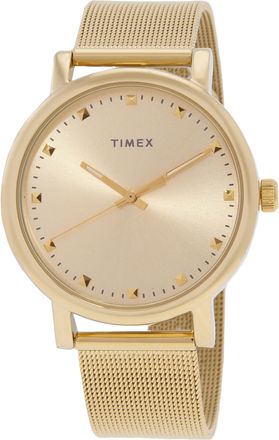 Timex Originals Quartz Champagne Dial Ladies Watch TW2U05400