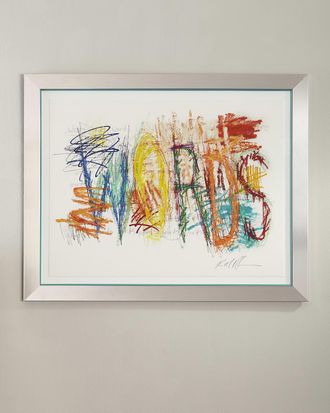RFA Fine Art Mark My Word 4 Giclee on Paper Wall Art