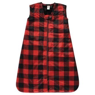 Hudson Baby Plush Faux Fur Snuggle Blanket in Buffalo Plaid at Nordstrom