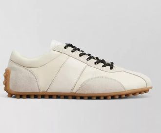 Tod's leather low-top sneakers