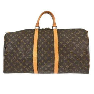 Louis Vuitton Pre-owned Weekend Bags, unisex, Brown, Size: ONE SIZE Pre-owned Keepall bag