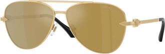 Versace VE2283 10027I Mens Sunglasses Gold Size 61