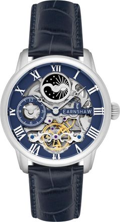 Earnshaw Longitude Blue Dial Mens Watch ES-8006-0C