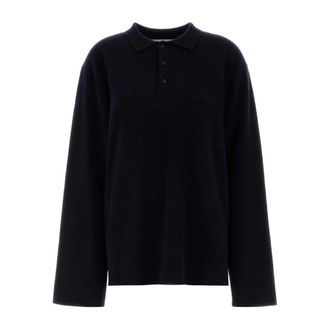 Extreme Cashmere Round-neck Knitwear, female, Blue, Size: ONE SIZE N&deg;199 Alligator Polo