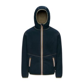 K-Way Jack Sherpa Polar Double - - Jackets - Uomo - Blu - 2XL