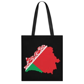 Generic Belarus Map Flag Womens Tote Casual Shopping Bag Lightweight Shoulder Bags Hobos Handbag for Work Travel Daily 35x40cm