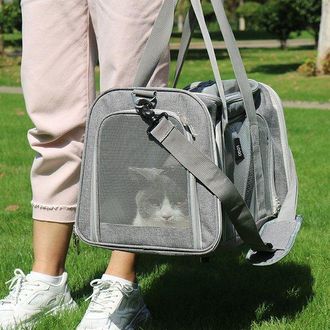 OEM Mochila Para Perros Ace Pets, Bolso Para Perros, Bandolera Para Perros, Bolsa De Viaje Para Perros Y Gatos, M&aacute;x. 5 Kg, Talla M, 39x31x25