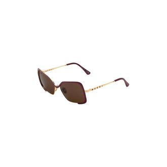 Marni Zonnebril - Dames - Accessoires - Veelkleurig - Maat: 58 MM Nylon