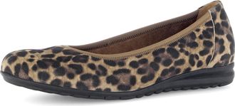 Gabor Women Ballet Flats, Ladies Classic Ballet Flats 32.620 (Leopard, UK Footwear Size System, Adult, Women, Numeric, Medium, 6.5)