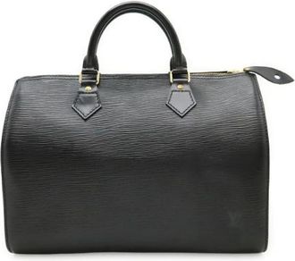 Louis Vuitton Pre-owned Epi Boston Bag - Dames - Vintage Handtas - Zwart - ONE Size - Leer - Vintage