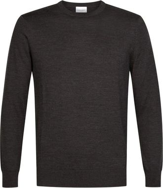 Profuomo Merino Girocollo - - Knitwear - Uomo - Marrone - L