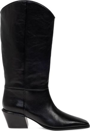 PARIS TEXAS Stivali Bettina In Pelle A Punta 50mm-Donna