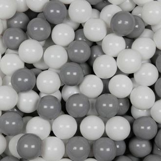 OEM Pelotas De Juguete &Oslash;7cm 300uds Blanco, Gris