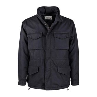 Bl'ker Blker - Travis Field Jacket - Heren - Jassen - Blauw - Maat: M Wol