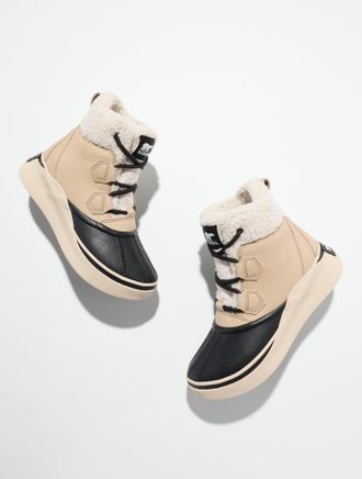 Sorel Out N About IV Chillz Waterproof Boots - Omega Taupe/ Black - 10 1/2 M Talbots
