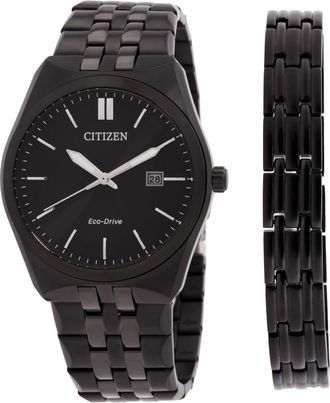 Citizen Corso Eco-Drive Black Dial Mens Watch BM7335-63E