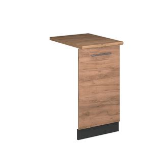 Vicco Panel Frontal Del Lavavajillas Fame-line, Roble Dorado, 45 Cm, Et Roble