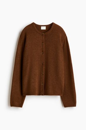 H&M Cardigan in lockerer Passform - Beige