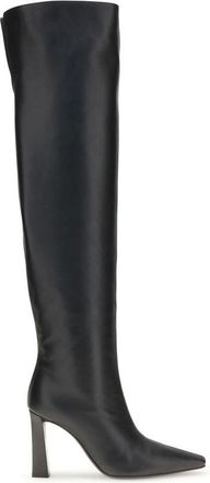 Giuseppe Zanotti Black Leather Over The Womens Knee