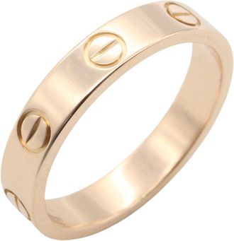 Cartier Pink Gold Pink Gold (18K) Band Ring (Pre-Owned)