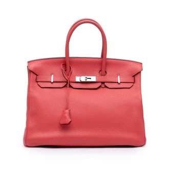 Herm&egrave;s Pre-owned Hermes Clemence Birkin Retourne 35 Ladies E0MITU1VBVP8AJOT