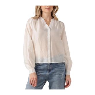 Moss Copenhagen Dames, Blouses & Shirts, Wit, Maat: S