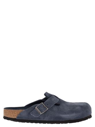Birkenstock Boston Suede Sabot