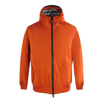 Aquascutum Active Hooded Rust Orange Jack
