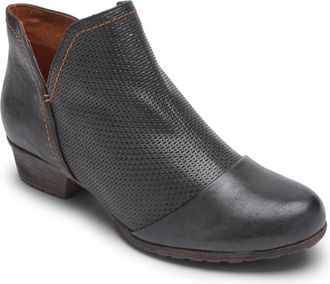 Rockport Womens Gratasha V-Cut Boots In Black