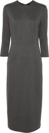 Fabiana Filippi Dress - Dames - Casual kleedjes - Groen - S - Kleedjes