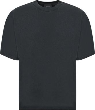 Axel Arigato Zwart T-shirt Minimalistisch Ontwerp Geborduurd Logo - Heren - T-shirts - Zwart - M - Katoen - Tops